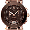 Fendi Brown Ceramic Chrono Womens Watch F674120 - 24diamonds.com