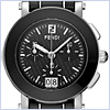 Fendi Black Ceramic Chrono Womens Watch F661110 - 24diamonds.com