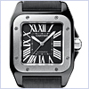 Cartier Santos 100 Medium Watch W2020008 - 24diamonds.com