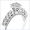 14K White Gold 1.51 ct Diamond Womens Engagement Ring - 24diamonds.com