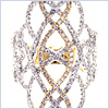 14K Yellow Gold 1.82 ct Diamond Womens Wide Dinner Ring - 24diamonds.com