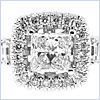 GIA 18K White Gold 1.38 ct Princess Diamond Engagement Ring - 24diamonds.com