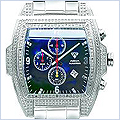 Aqua Master Square Diamond Men's Watch W44111BLK - 24diamonds.com
