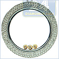 14K White Gold  0.85 ct Floating Diamond Womens Pendant - 24diamonds.com