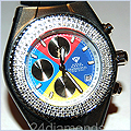 Aqua Master Sport 1.00 ct Diamond Unisex Watch 001Q - 24diamonds.com
