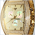 Aqua Master Tonneau 3.50 ct Diamond Men's Watch 0350B - 24diamonds.com