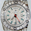 Aqua Master Power 22.00 ct Diamond Men's Watch W119-1 - 24diamonds.com