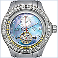 Aqua Master Luxury 5.75 ct Diamond Men's Watch 0575 - 24diamonds.com