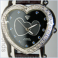 Aqua Master Heart 0.30 ct Diamond Womens Watch 3129B - 24diamonds.com