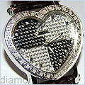 Aqua Master Heart 0.30 ct Diamond Womens Watch 3129C - 24diamonds.com