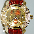 Aqua Master Skull Diamond Men's Watch 4444QE - 24diamonds.com