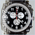 Aqua Master Square 1.25 ct Diamond Men's Watch 0125QW - 24diamonds.com