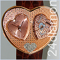 Aqua Master Heart Diamond Womens Watch 4136A - 24diamonds.com