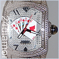 Aqua Master Poker Diamond Mens Watch 00007 - 24diamonds.com