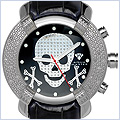 Aqua Master Skull Diamond Men's Watch 00009 - 24diamonds.com