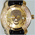 Aqua Master Skull Diamond Men's Watch 00012 - 24diamonds.com