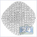 14K White Gold 4.00 ct Diamond Womens Pendant - 24diamonds.com