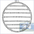 14K White Gold 1.24 ct Diamond Womens Pendant - 24diamonds.com