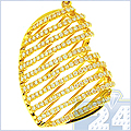 14K Yellow Gold 1.00 ct Diamond Womens Heart Pendant - 24diamonds.com