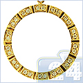 14K Yellow Gold 0.16 ct Diamond Womens Pendant - 24diamonds.com