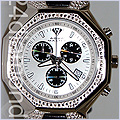 Aqua Master Square 20 pcs Diamond Unisex Watch AM0190 - 24diamonds.com