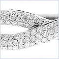 14K White Gold 3.40 ct Diamond Womens Bracelet - 24diamonds.com