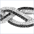 14K White Gold 3.10 ct Diamond Women's Bracelet - 24diamonds.com