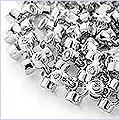 14K White Gold Mens  4.65 ct Diamond Chain - 24diamonds.com