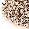 14K Rose Gold Mens  4.65 ct Diamond Chain 30 Inches - 24diamonds.com