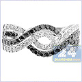 14K White Gold 1.20 ct Diamond Womens Ring - 24diamonds.com