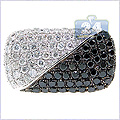 14K White Gold 4.75 ct Diamond Womens Ring - 24diamonds.com