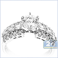 14K White Gold 0.77 ct Diamond Engagement Ring Setting - 24diamonds.com