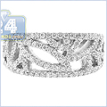 14K White Gold 0.66 ct Diamond Womens Ring - 24diamonds.com