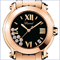 Chopard Happy Sport Round Womens Watch  277472-5004 - 24diamonds.com