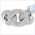 18K White Gold 1.90 ct Diamond Womens Ring - 24diamonds.com