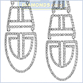 18K White Gold 1.80 ct Diamond Womens Earrings - 24diamonds.com