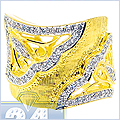 14K Yellow Gold 0.82 ct Diamond Womens Ring - 24diamonds.com