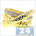 14K Yellow Gold 0.30 ct Diamond Womens Ring - 24diamonds.com