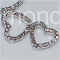 14K White Gold 0.60 ct Diamond Womens Pendant - 24diamonds.com