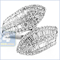 14K White Gold 1.44 ct Diamond Womens Ring - 24diamonds.com