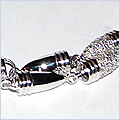 14K White Gold Mens 5.45 ct Diamond Chain - 24diamonds.com