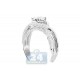 14K White Gold 1.26 ct Diamond Infinity Engagement Ring