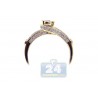 14K Yellow Gold 0.70 ct Diamond Infinity Vintage Engagement Ring