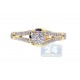 14K Yellow Gold 0.70 ct Diamond Vintage Engagement Ring