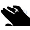 14K White Gold 0.81 ct Diamond Multistone Engagement Ring