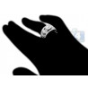 14K White Gold 2.18 ct Diamond Womens Engagement Ring