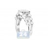 14K White Gold 1.54 ct Diamond Womens Engagement Ring