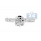 18K White Gold 1.18 ct Diamond Womens Engagement Ring