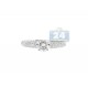 14K White Gold 0.81 ct Diamond Solitaire Engagement Ring