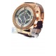 Aqua Master Exclusives Rose Gold Round Diamond Mens Grey Watch